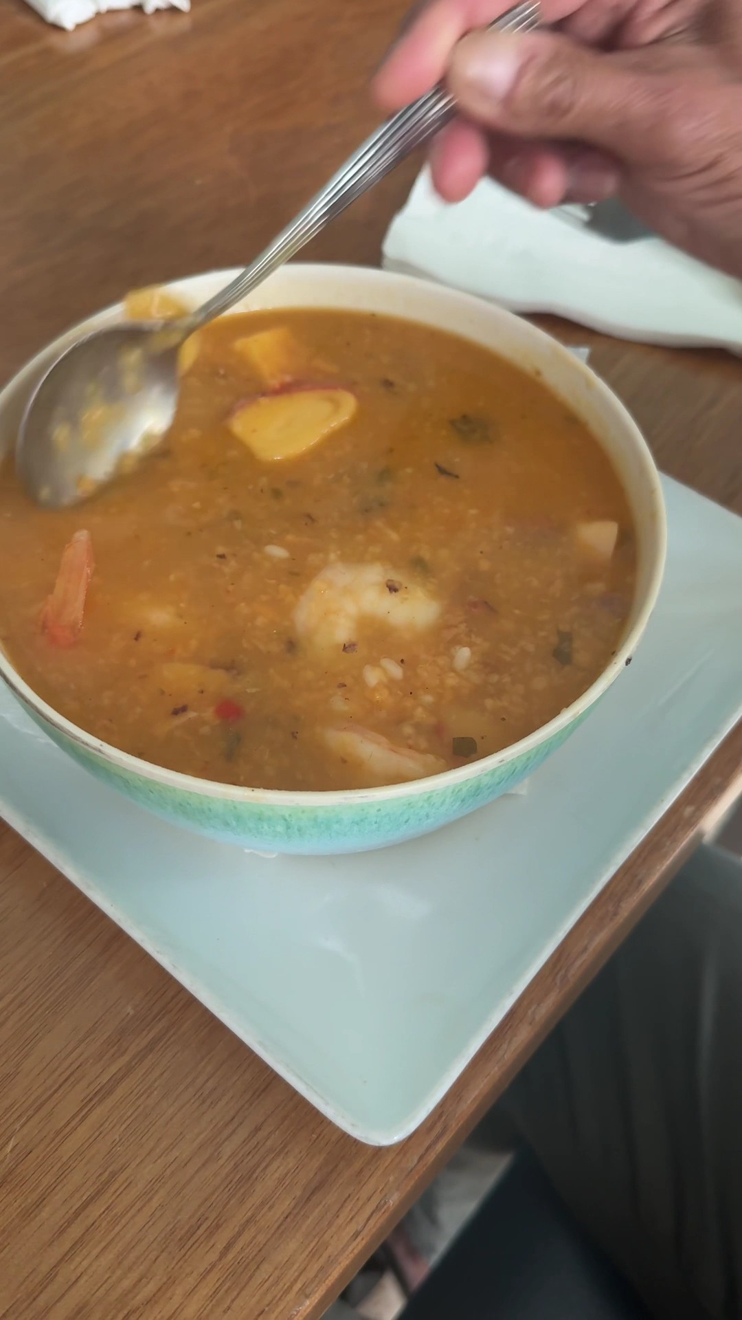 Asopao de mariscos