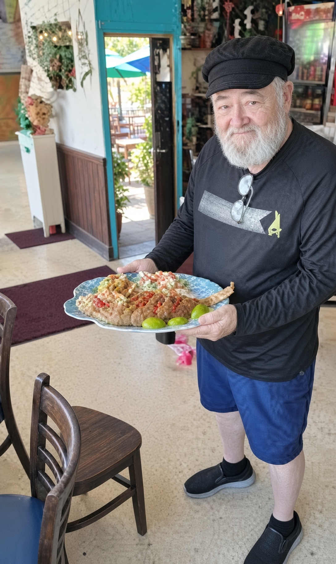 Victor "El Tiburón" Rivera, owner of Plaza Del Marisco